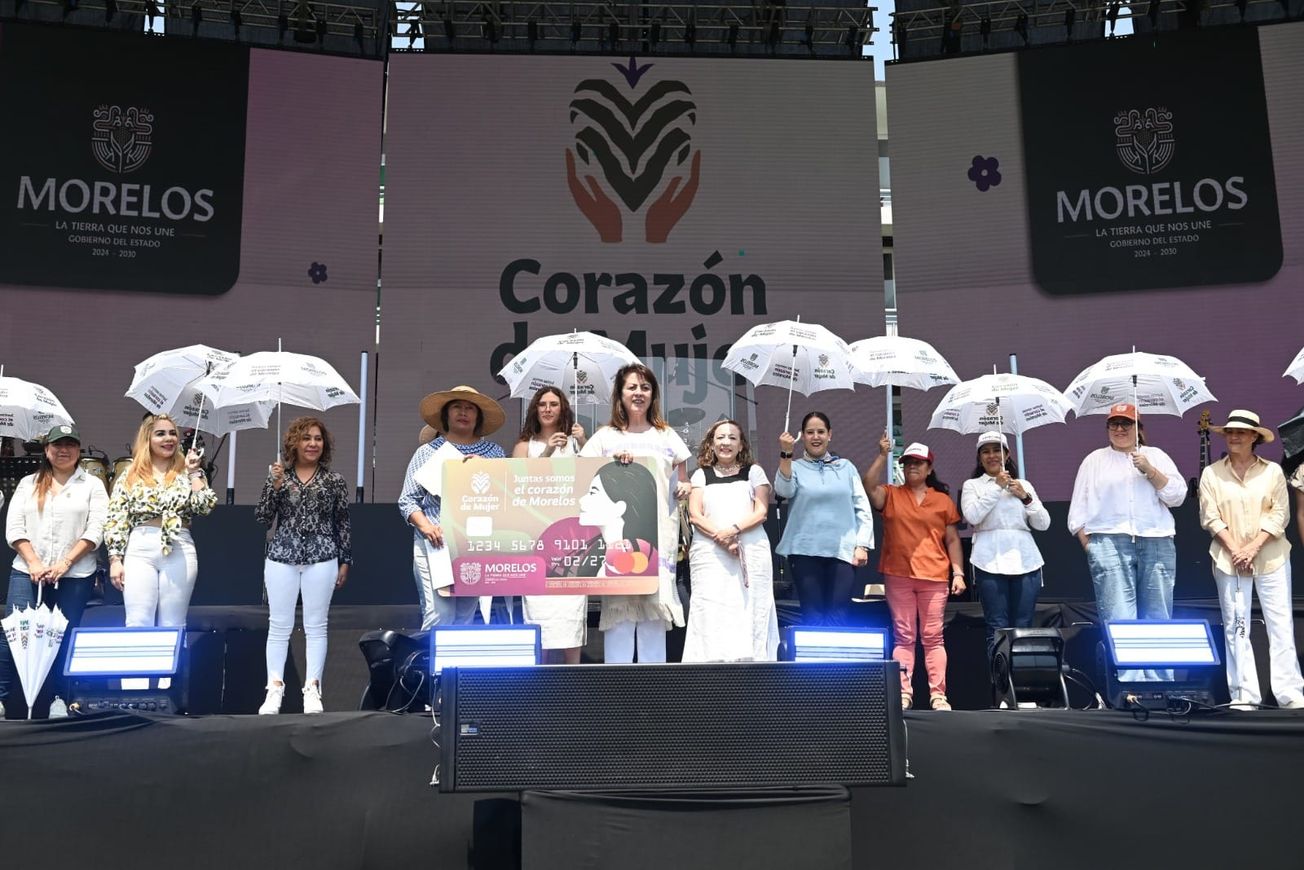 Margarita González dio arranque a “Corazón de Mujer” este fin de semana