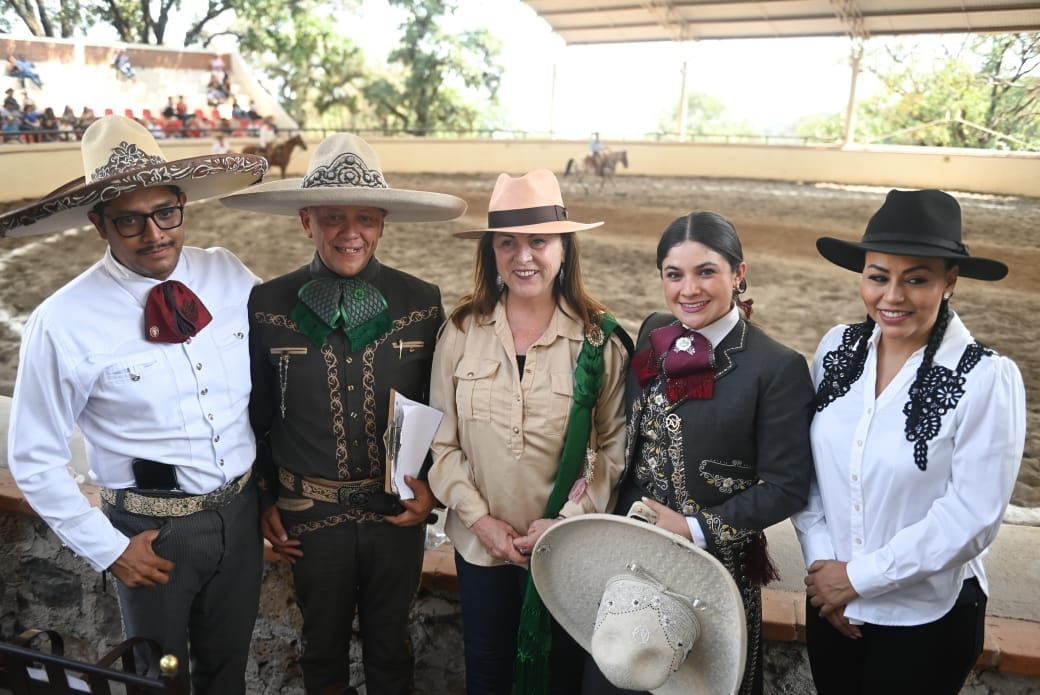 Margarita González Saravia impulsa la charrería en Morelos 2025