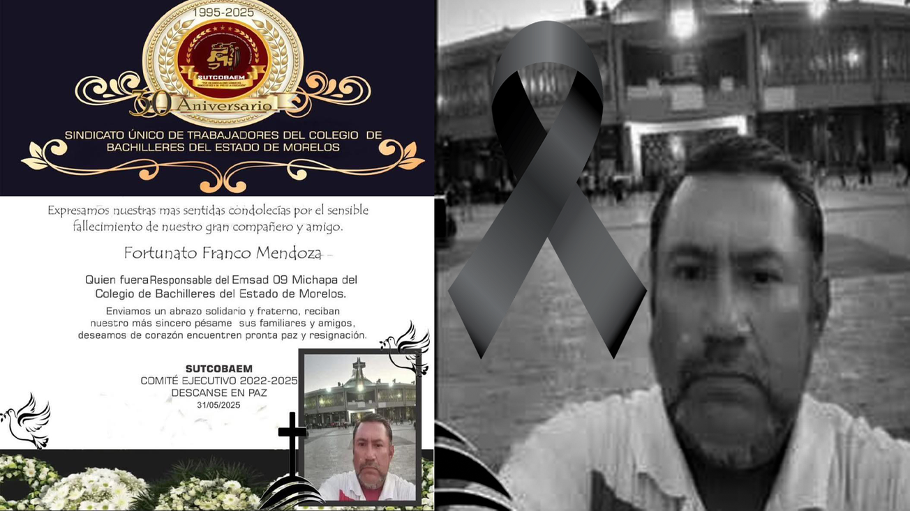 Confirman asesinato de directivo del COBAEM en Miacatlán