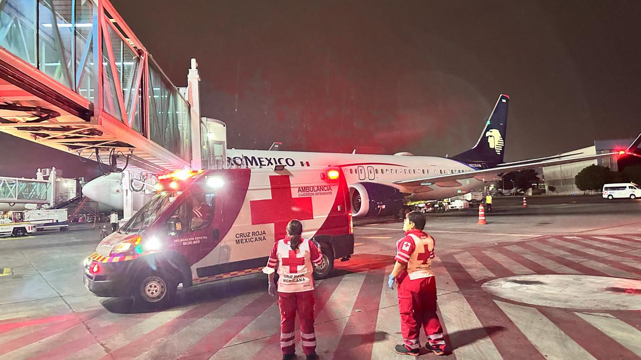 Trasladan a Cuernavaca a joven que sufrió accidente