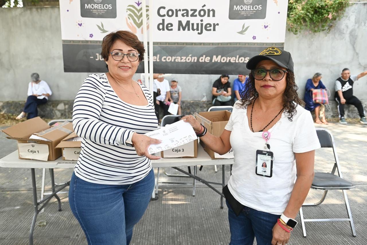 "Corazón de Mujer": Convoca Secretaría de las Mujeres a recoger tarjetas en Morelos