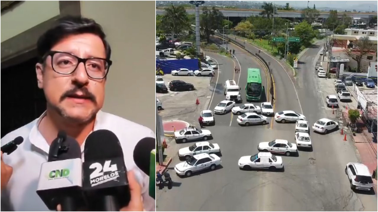 Reprueban bloqueos de taxistas en Cuernavaca