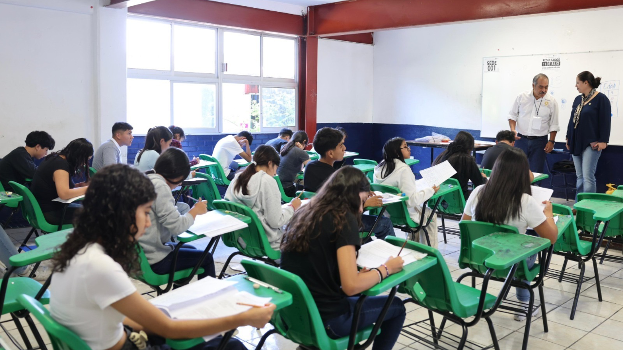 Presentan más de 36 mil aspirantes examen de ingreso a bachillerato y universidad en Morelos