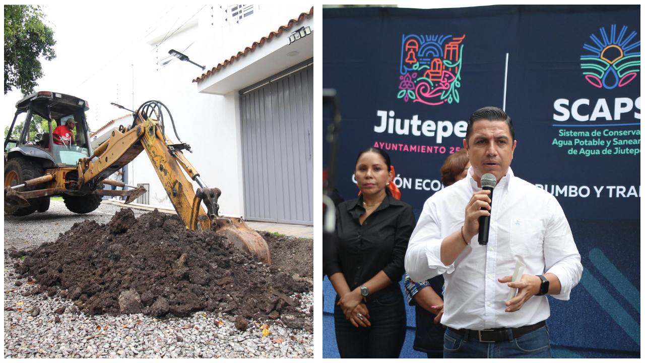 Arranca Jiutepec ampliación de red hidráulica en Atlacomulco