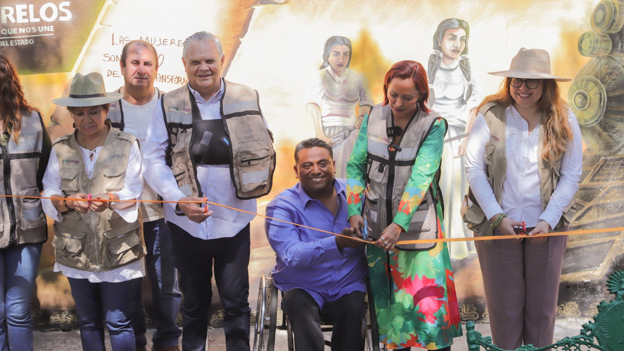 Fortalece Gobierno de Morelos, tejido social con la caravana del pueblo