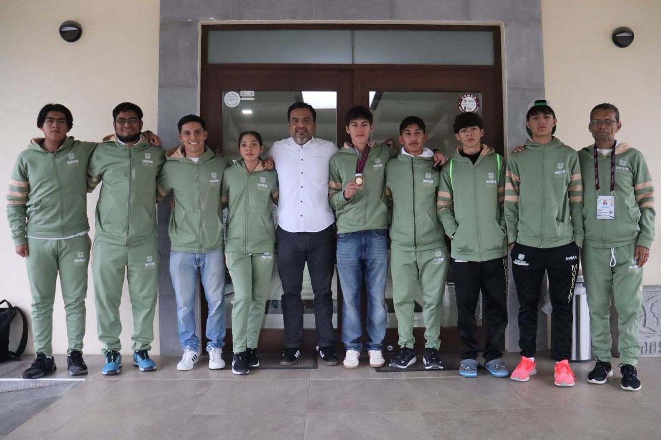 Atletas morelenses cierran con oro su participación en Olimpiada Nacional