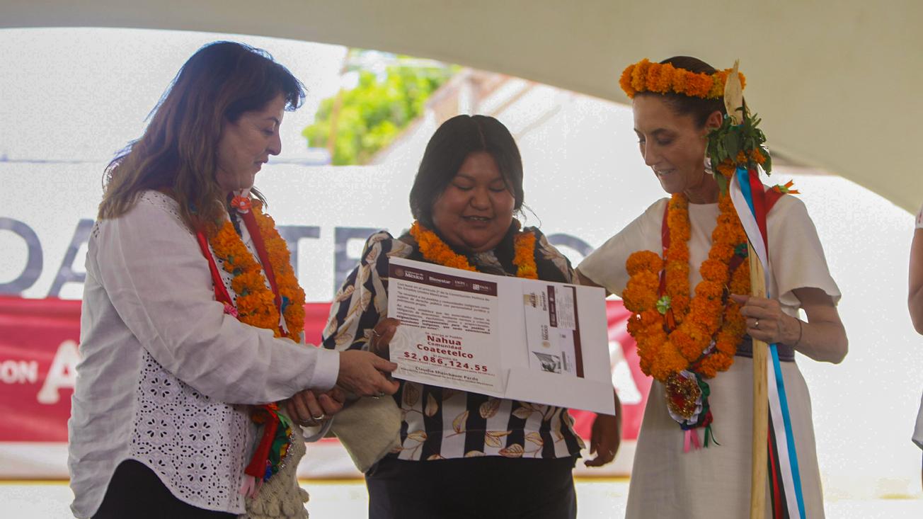Pueblos originarios reciben apoyos directos, sin intermediarios ni trabas