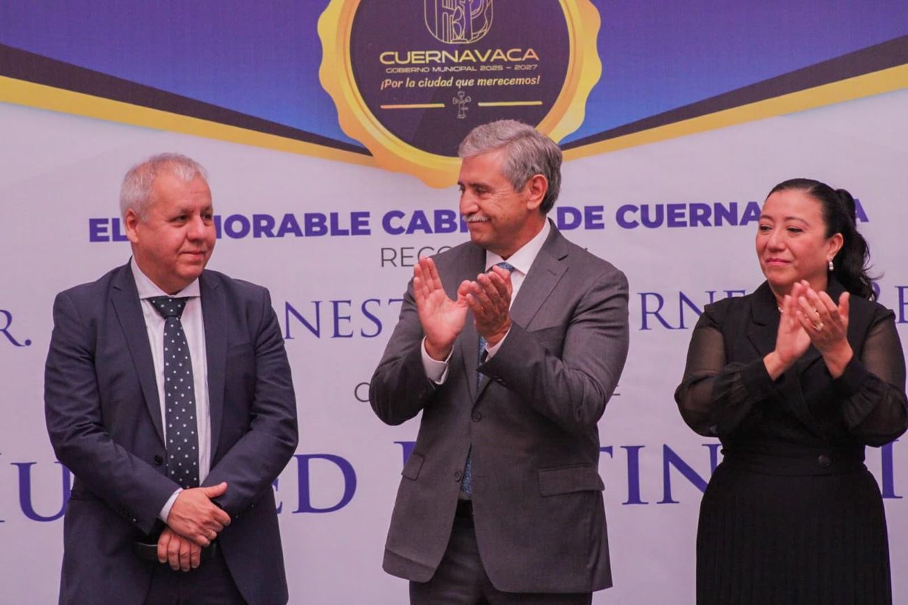Huésped Distinguido: Cuernavaca reconoce a Luis E. Pedernera