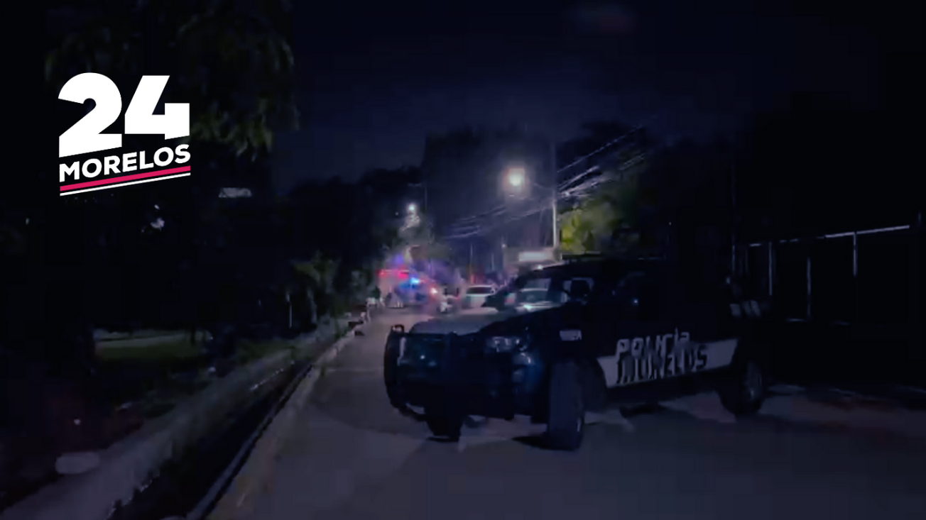 Hombre muere a tiros en la colonia Atlacomulco de Jiutepec