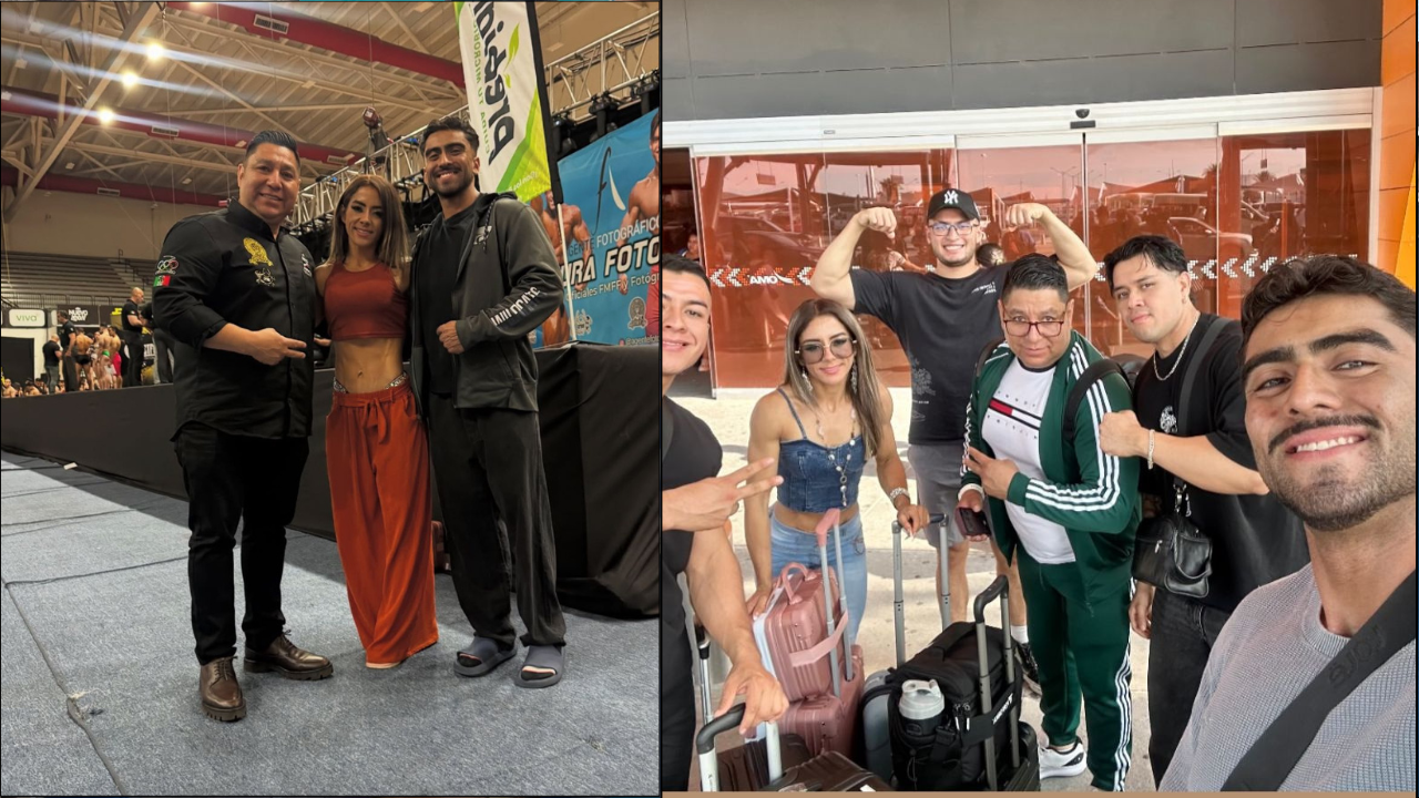 ¡Puro yogurt! Dos morelenses se consagran como lo mejor del país en fisicoconstructivismo