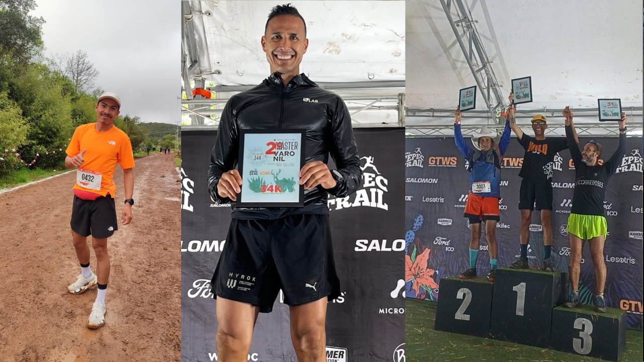 Lucen morelenses en 'Tepec Trail' Hidalgo 2025