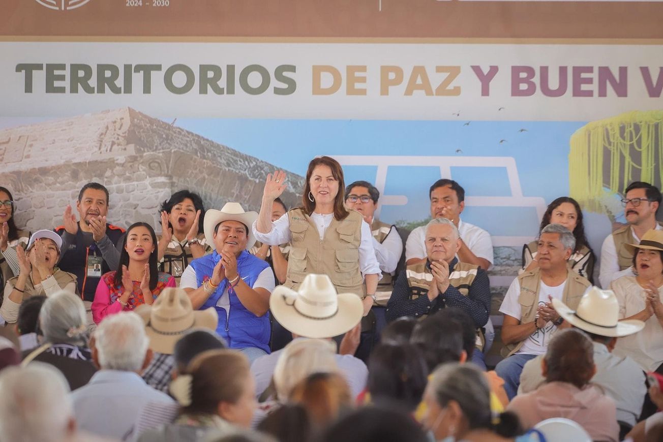 Caravanas del Pueblo llegan a Axochiapan