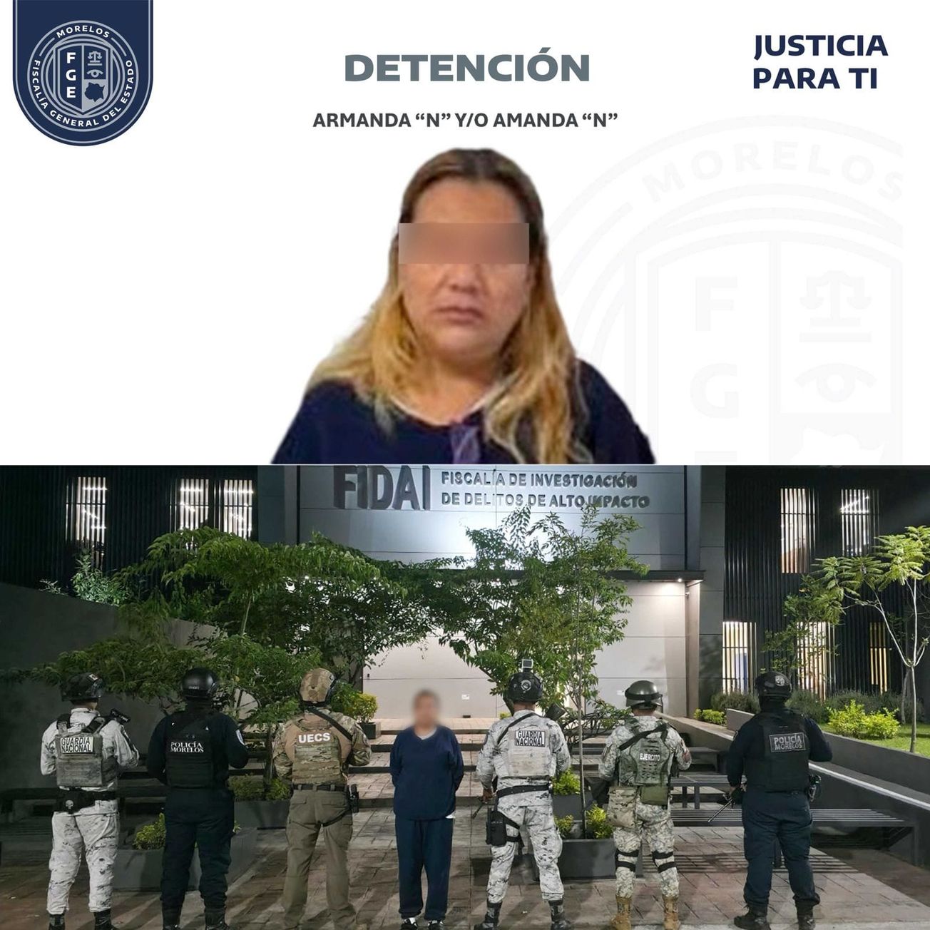 Aprehende FIDAI a mujer en puente internacional, en Tamaulipas