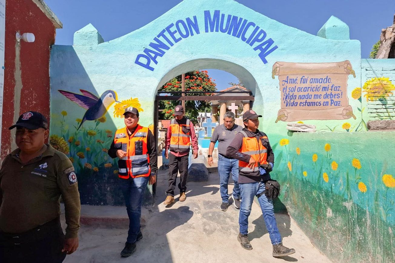 Refuerza Morelos la seguridad en panteones durante el Día de Muertos