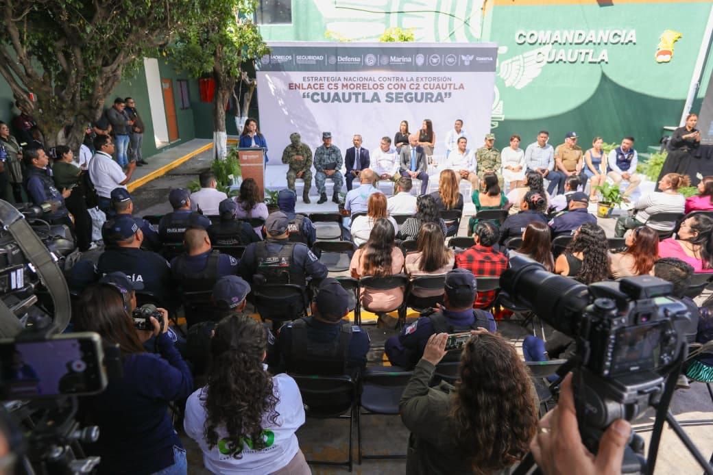 Refuerza Margarita González Saravia acciones de seguridad en Cuautla