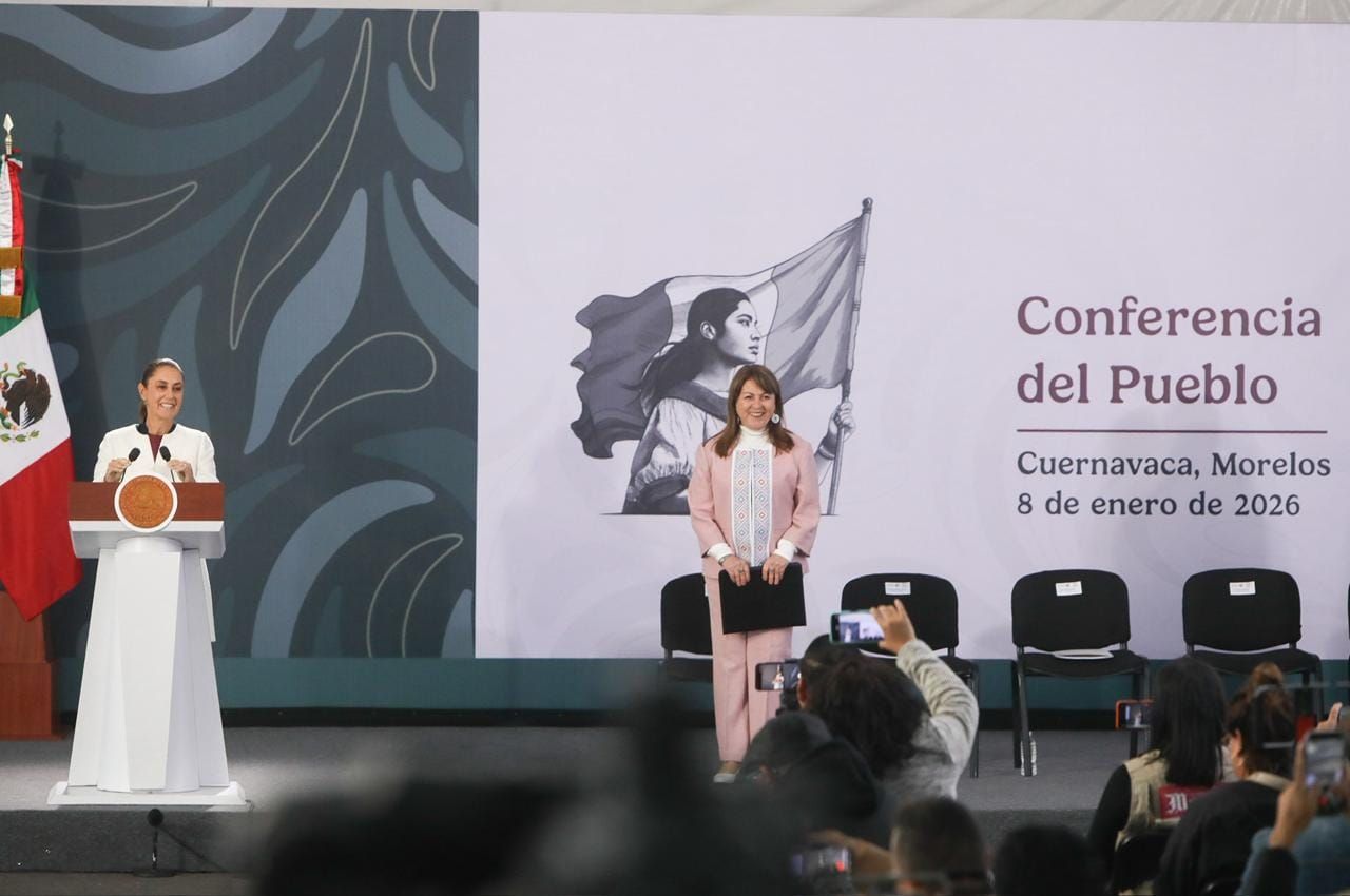 Consolidan Claudia Sheinbaum y Margarita González Saravia avances en seguridad para Morelos