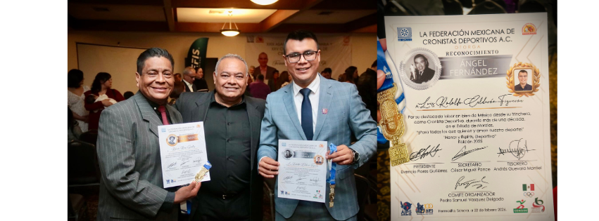 Presente 24 Morelos en reconocimientos nacionales de Periodismo Deportivo