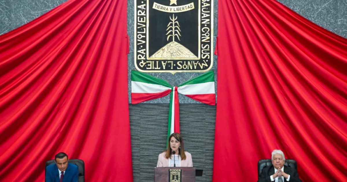 Gobernadora presenta Primer Informe con grandes avances en Morelos