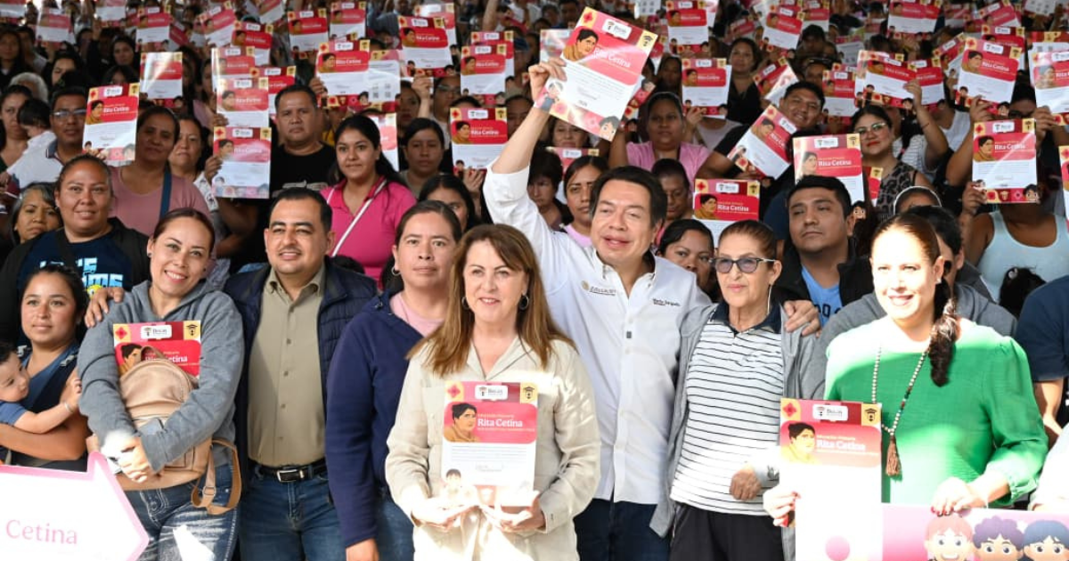 Encabezan Margarita González Saravia y Mario Delgado asamblea de la Beca “Rita Cetina”