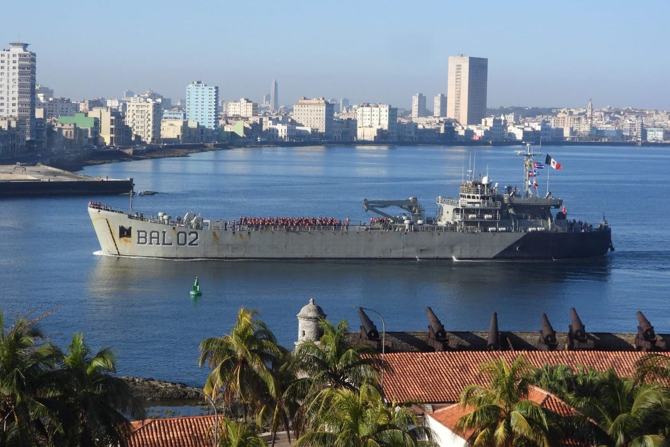 cuba mexico buque ayuda humanitaria 