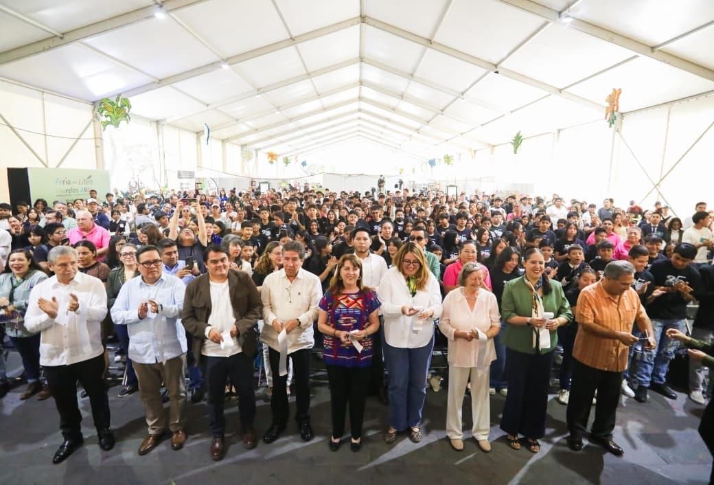 Fortalecen hábito de la lectura en Morelos con la Feria del Libro 2026