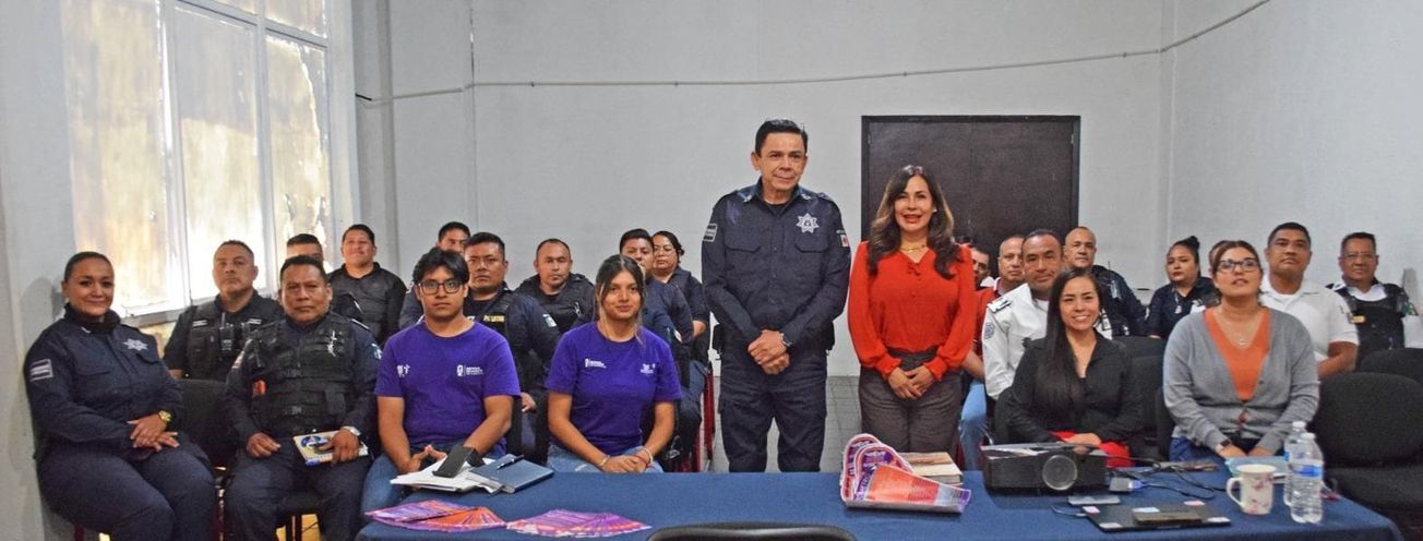 Capacitan a policías de Cuernavaca en masculinidades responsables