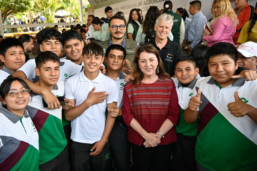 Inicia Margarita González Saravia programas de agroecología y sostenibilidad escolar