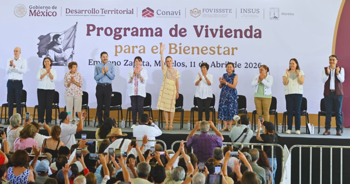 Sheinbaum reconoce a Margarita González Saravia durante gira en Morelos