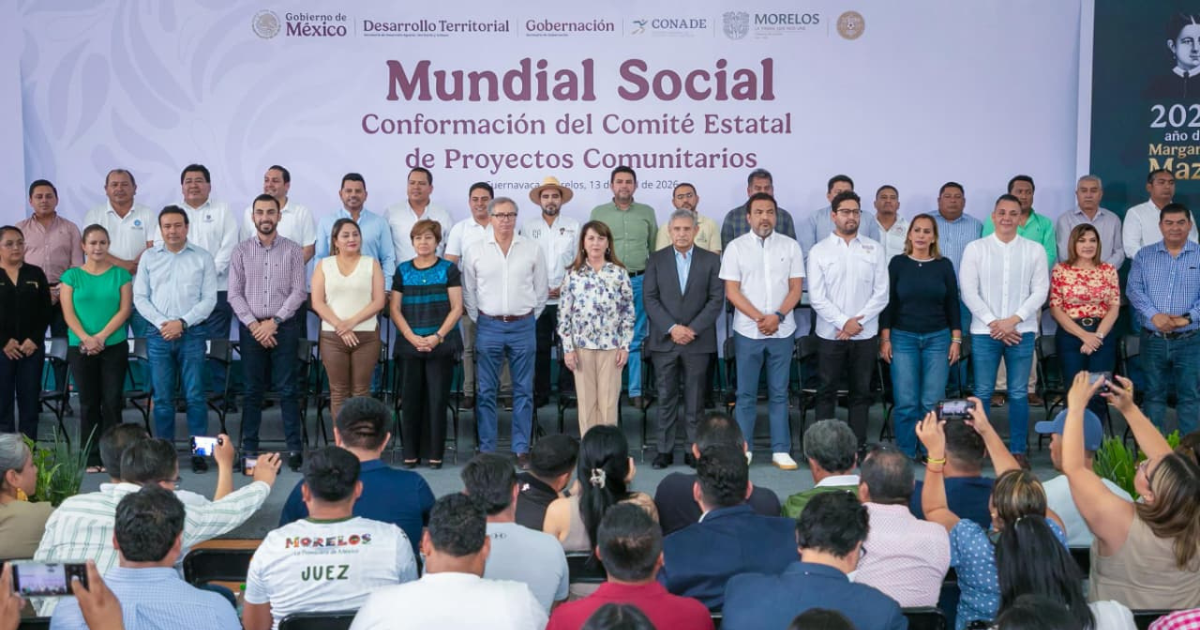 Impulsan espacios deportivos en Morelos rumbo al Mundial 2026