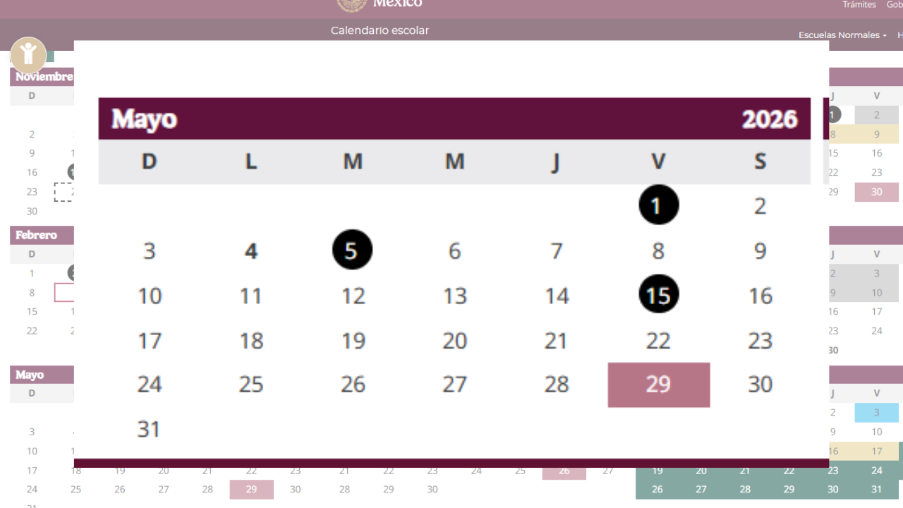 Megapuente en mayo: Esto dice el calendario oficial de la SEP y la LFT