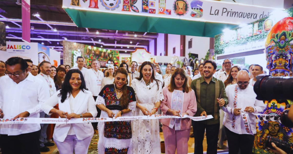 Morelos impulsa su oferta turística en el Tianguis Turístico México 2026