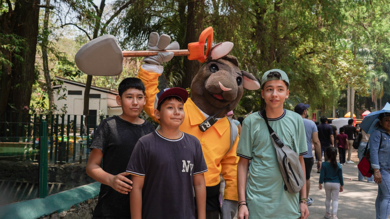 Celebran a la niñez en el Parque Barranca Chapultepec