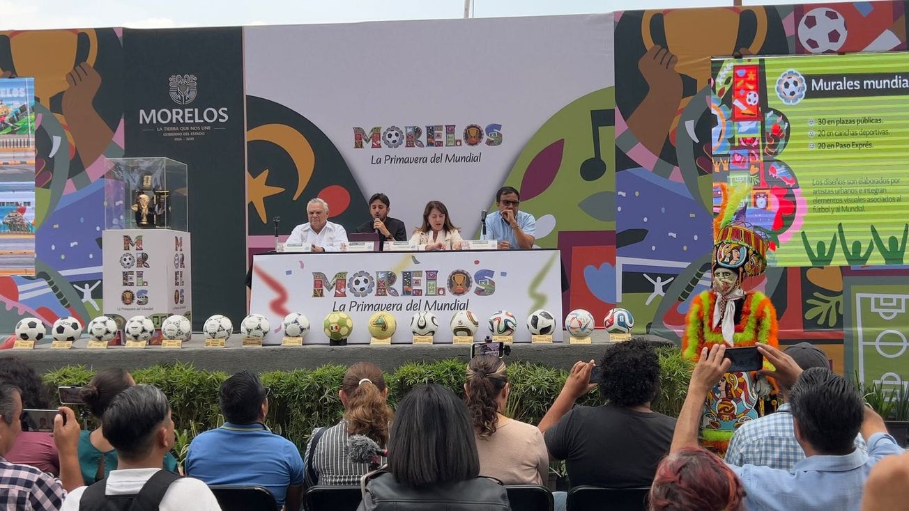Morelos anuncia actividades para el Mundial 2026