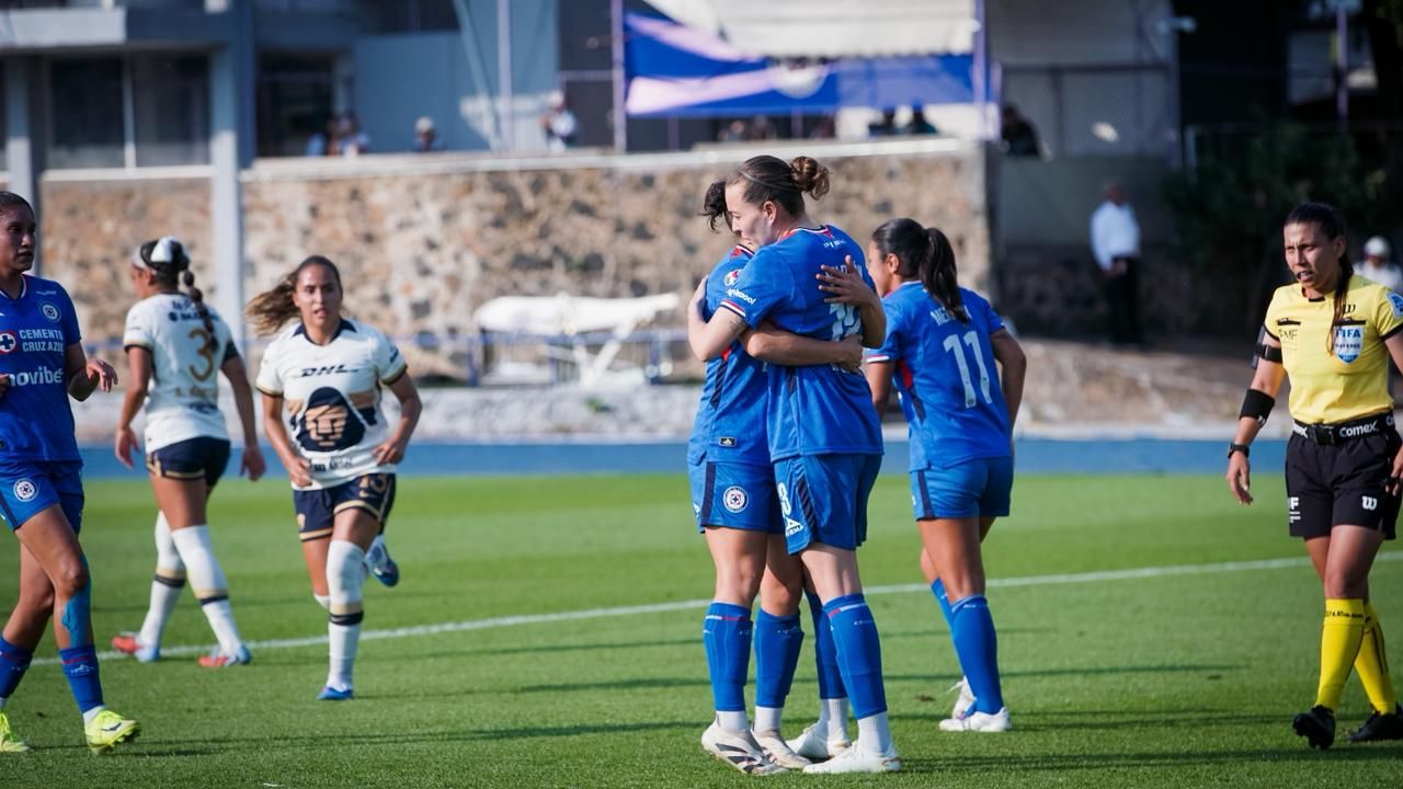 Cruz Azul 1-1 Pumas UNAM: Las celestes cierran la temporada regular con empate