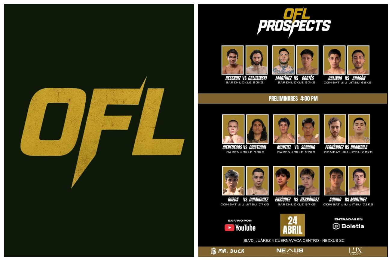 Cuernavaca recibirá el evento OFL Prospects con nuevas disciplinas de combate