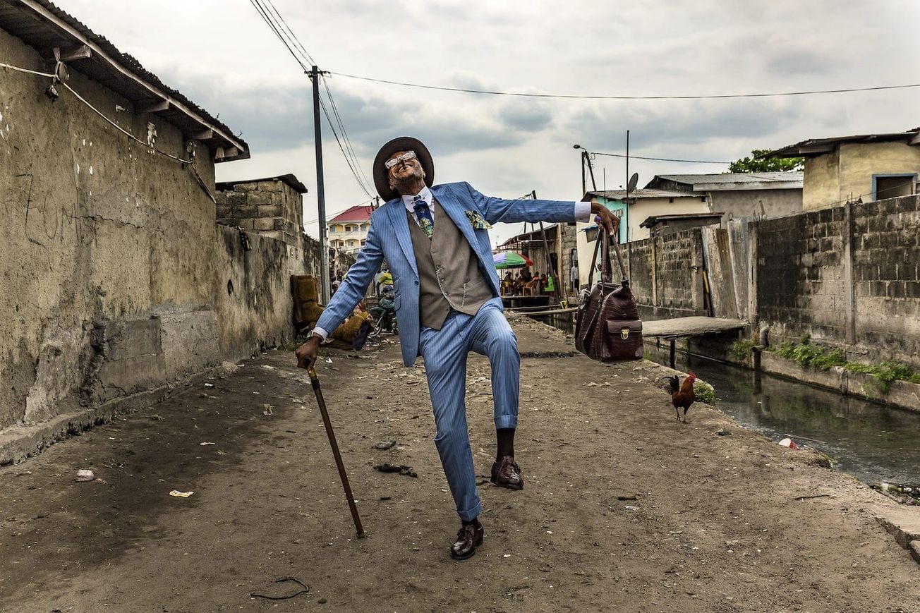 Elegancia entre pobreza y violencia del Congo
