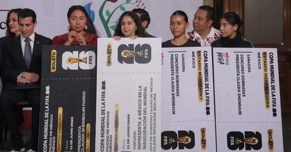 ¿Quiénes son las cuatro ganadoras de los boletos para el Mundial 2026?