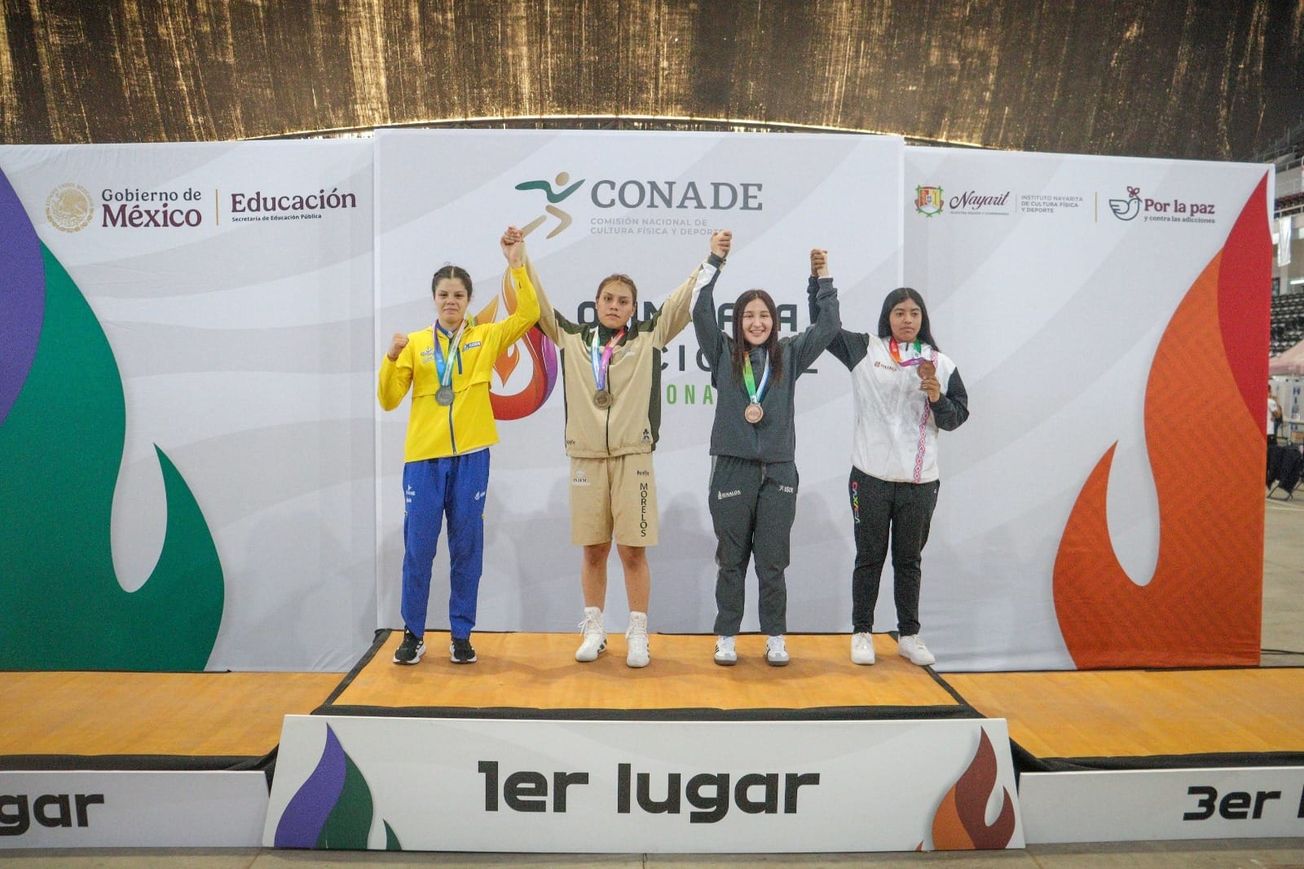 Boxeadoras Morelenses ganan tres medallas en la olimpiada nacional CONADE 2026