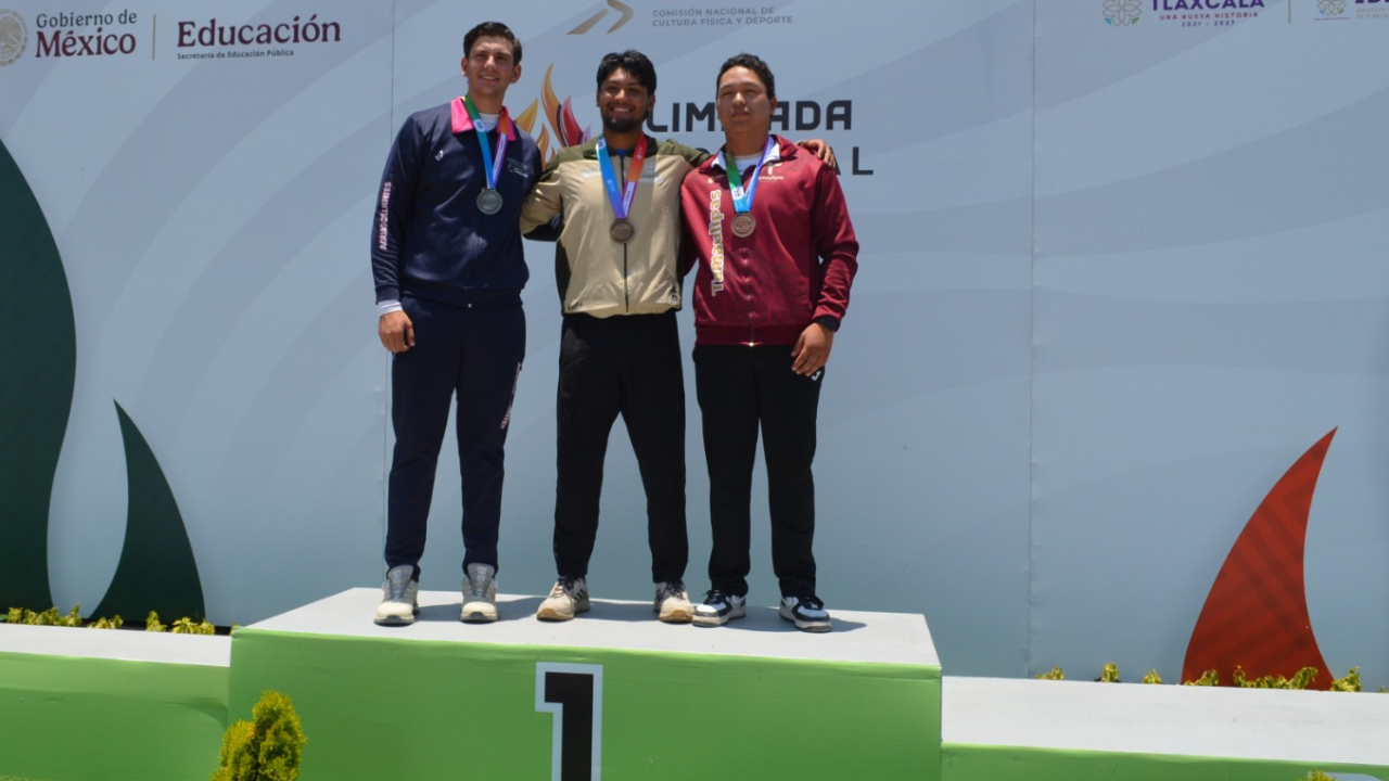 Máximo Méndez gana oro en la Olimpiada Nacional Conade 2026