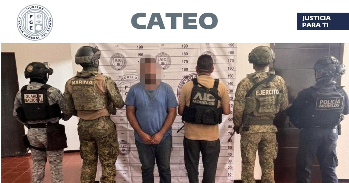 Cateo en Tlaquiltenango deja un detenido y aseguramiento de droga