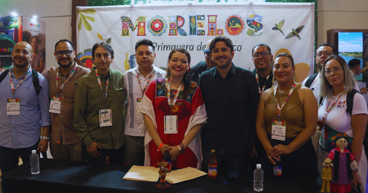 Morelos impulsa su promoción turística con alianzas en el Tianguis 2026