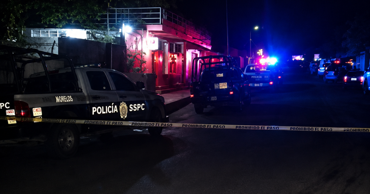 Ataque contra policías en Tlaltizapán deja al menos tres elementos sin vida