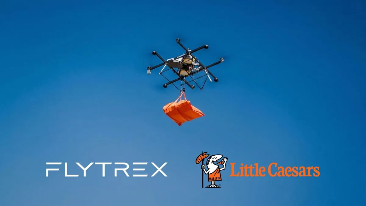 ¡Pizza, Pizza! Little Caesars hace pruebas de entregas con drones
