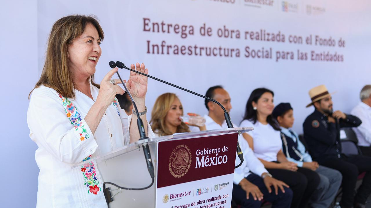 Cumple Gobernadora de Morelos con obras educativas y deportivas que fortalecen el desarrollo de la niñez y juventud
