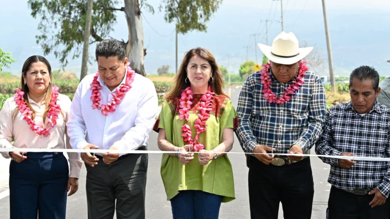 Tlayacapan estrena carretera; inversión millonaria impulsa la conectividad y la economía rural en Morelos