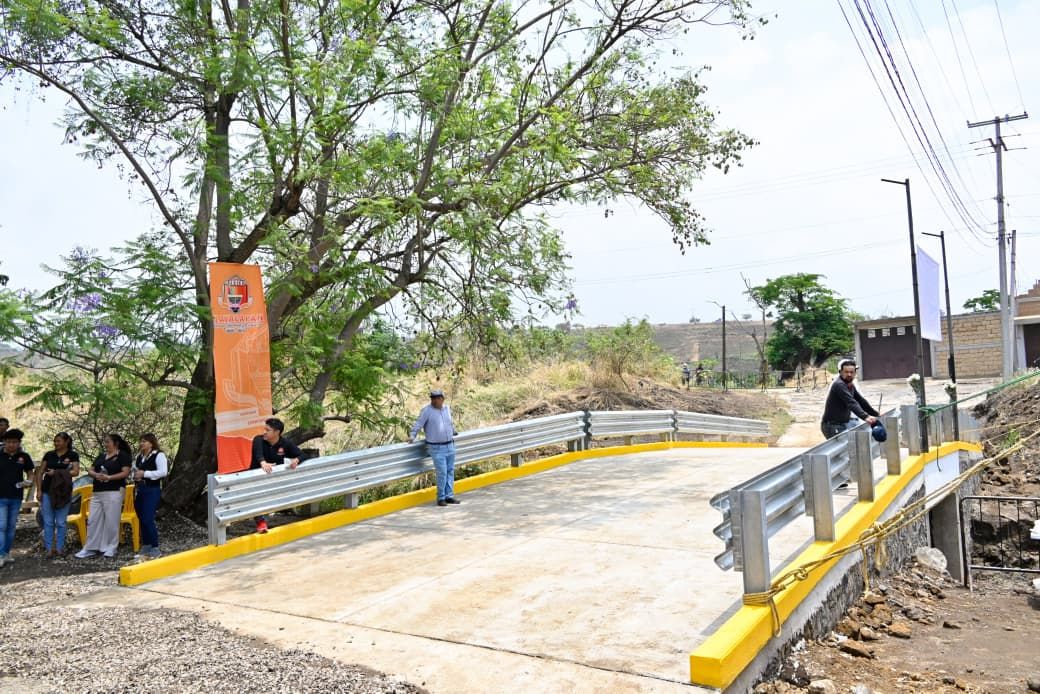 Inaugura Gobierno de Morelos puente en la comunidad de Joyas de del Astillero