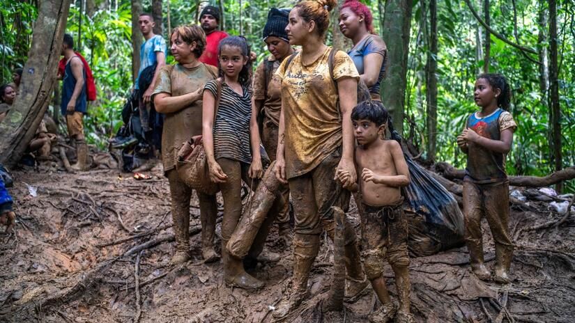 El cementerio oculto entre la Selva del Darién