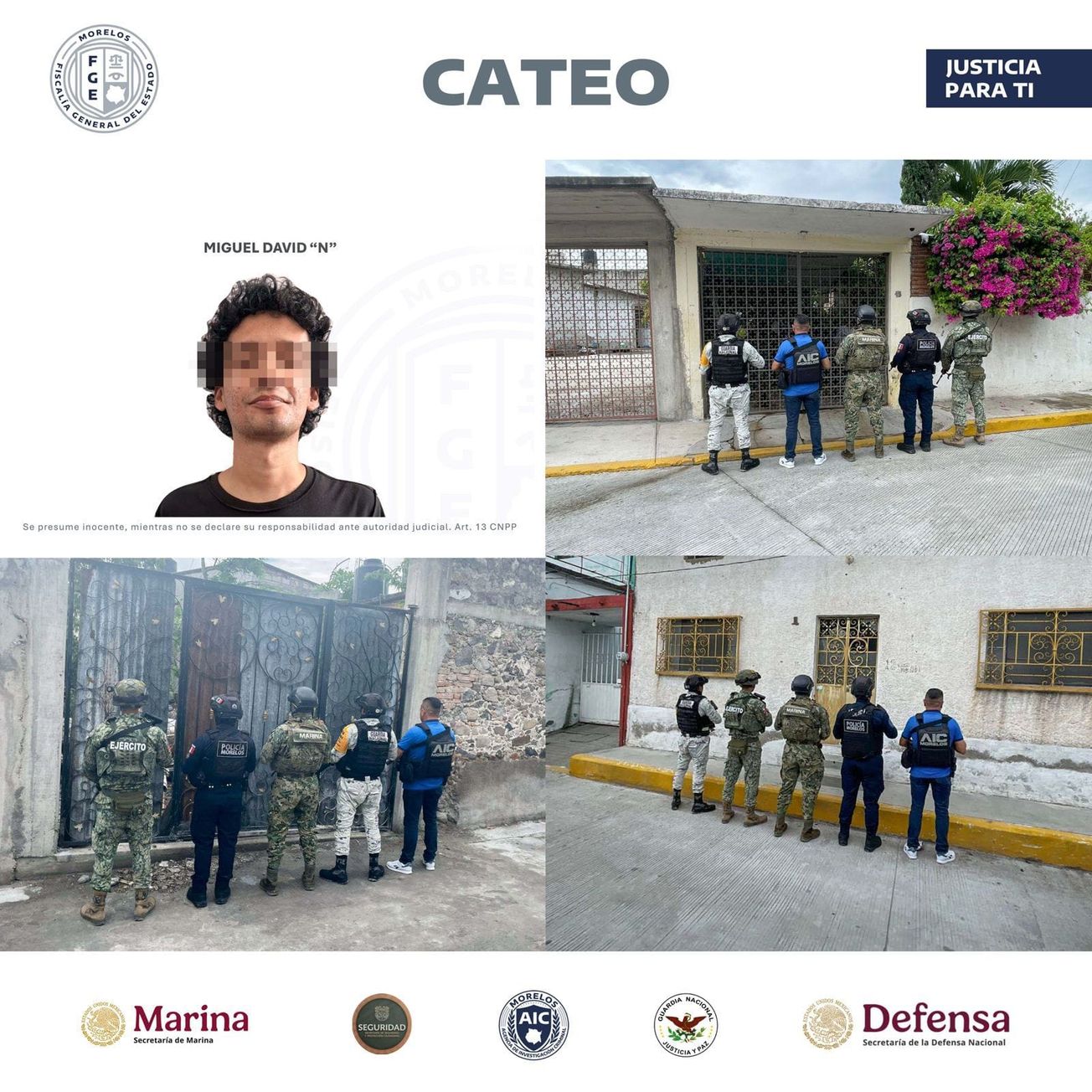 Detienen en Zacatepec a presunto agresor sexual tras operativo