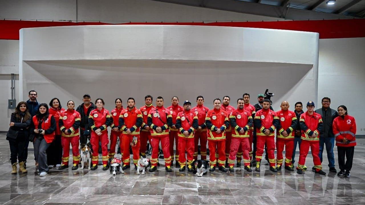 Cruz Roja Mexicana supera 100 horas de búsqueda en Venezuela