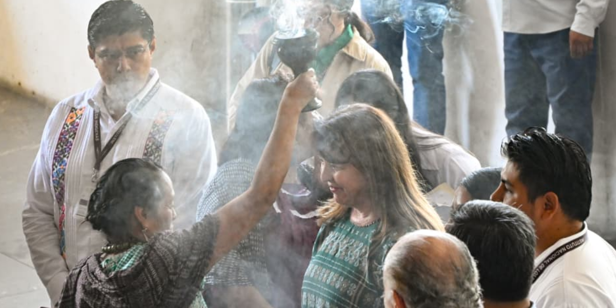 Reafirma Margarita González Saravia compromiso con los pueblos indígenas